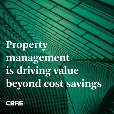 Property management is driving value beyond cost savings