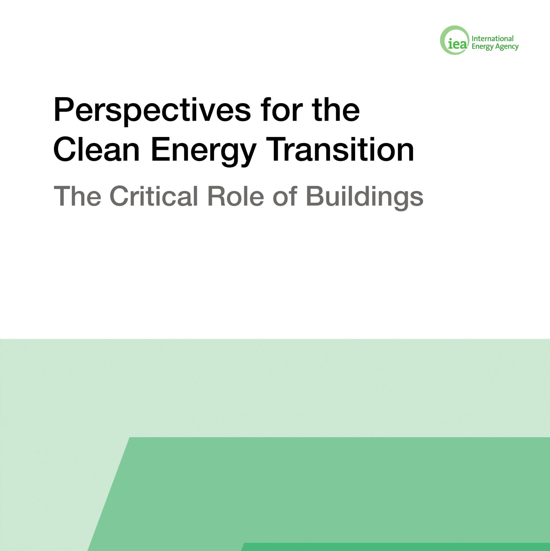 Perspectives for the Clean Energy Transition. The Critical Role of Buildings