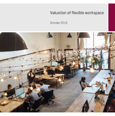 Valuation of flexible workspace